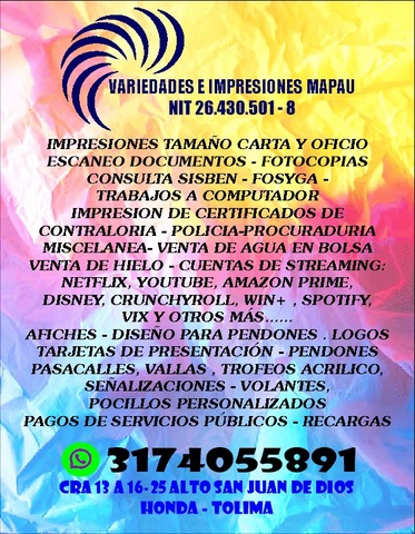 Variedades e Impresiones Mapau