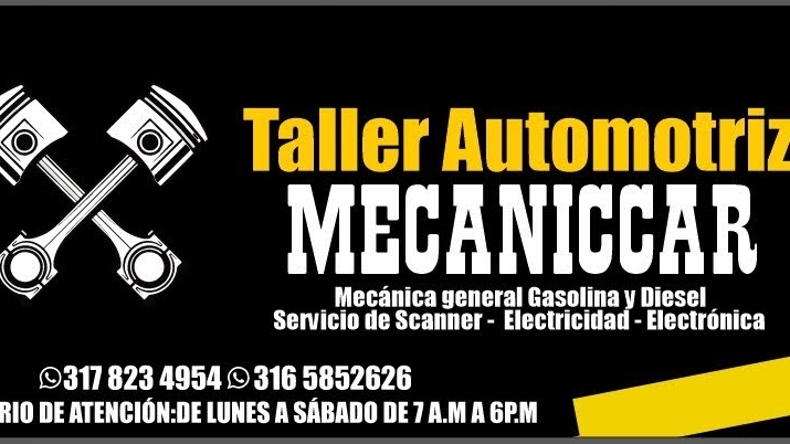 TALLER AUTOMOTRIZ MECANICCAR