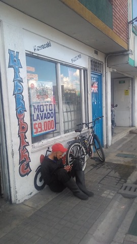 Hidrobike Moto-Lavado