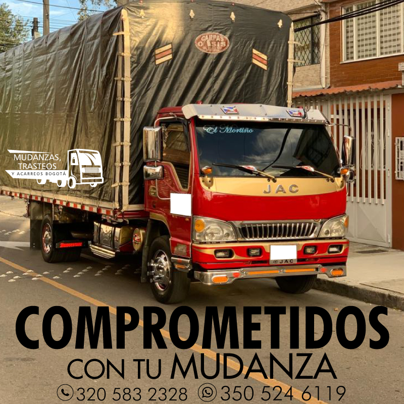 MUDANZAS TRASTEOS Y ACARREOS BOGOTA