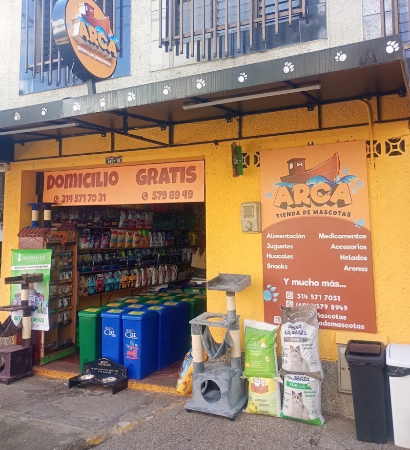 Arca tienda de mascotas