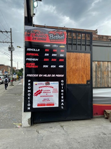 Parqueadero y lavadero Bethel