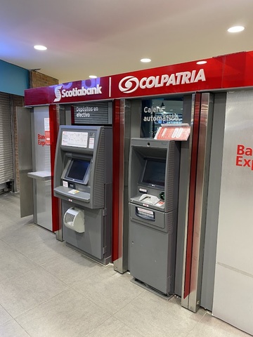 Cajero Automático Banco Scotiabank