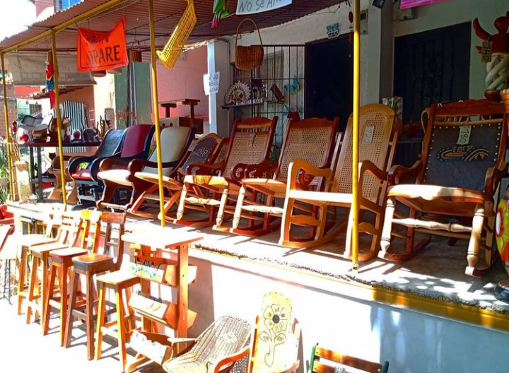 La cabaña de las artesanías