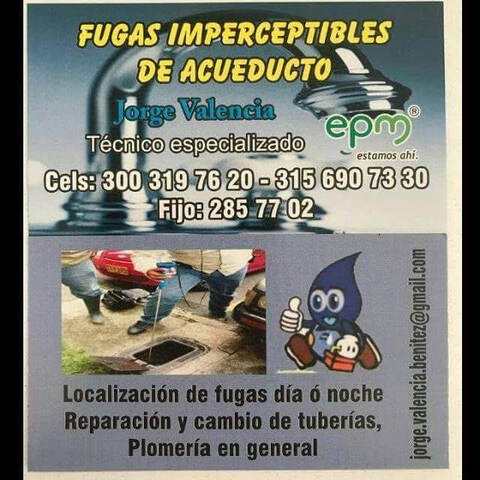 Fugas de Agua - Localización y reparación