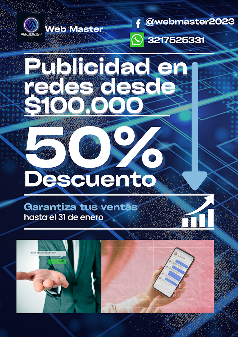 Web Master (Publicidad, pauta, redes y marketing)