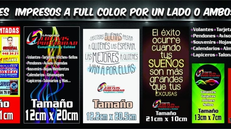 LITOGRAFIA MEDELLIN J DEIVIS PUBLICIDAD