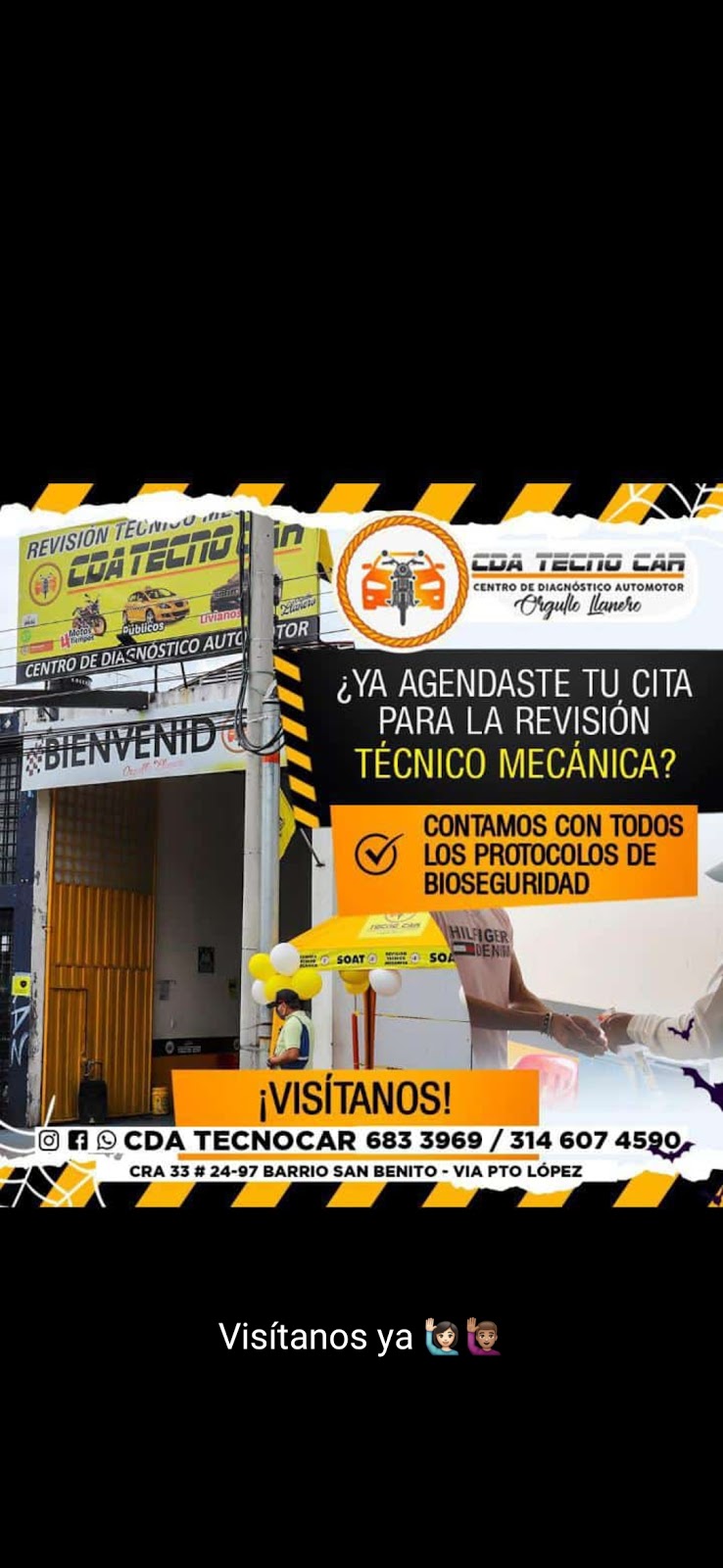 CDA TECNOCAR | Tecnicomecanica