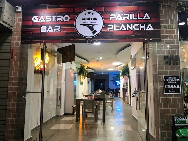 Gastro Bar Plancha y Parrilla Aquí Fue