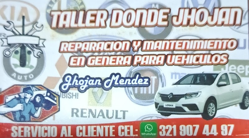 Taller dónde jhohan