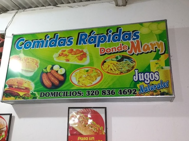 Comidas Rapidas Donde Mary
