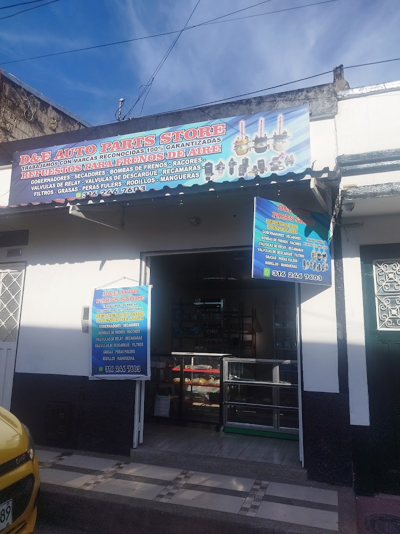 D&E AUTO PARTS STORE