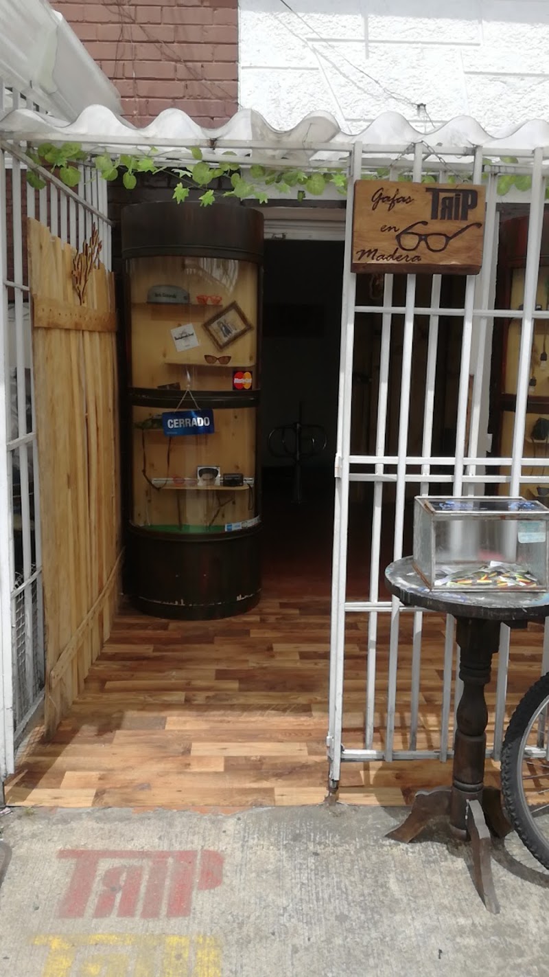 TRIP Gafas En Madera