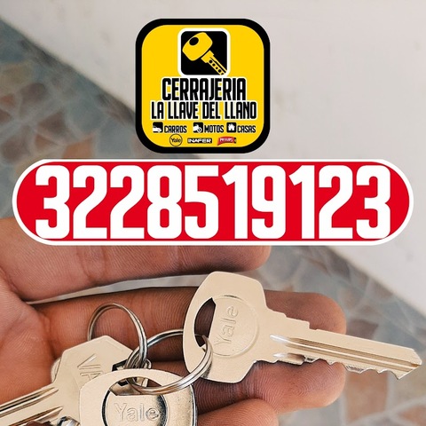 Cerrajería La Llave del Llano 24/7 Villavicencio Meta