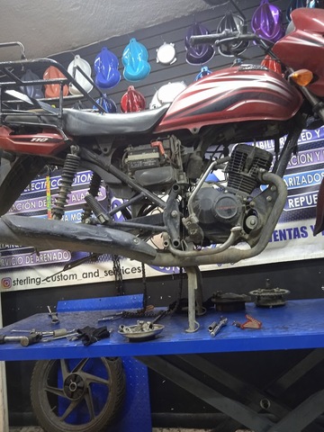 Taller a domicilio de motos