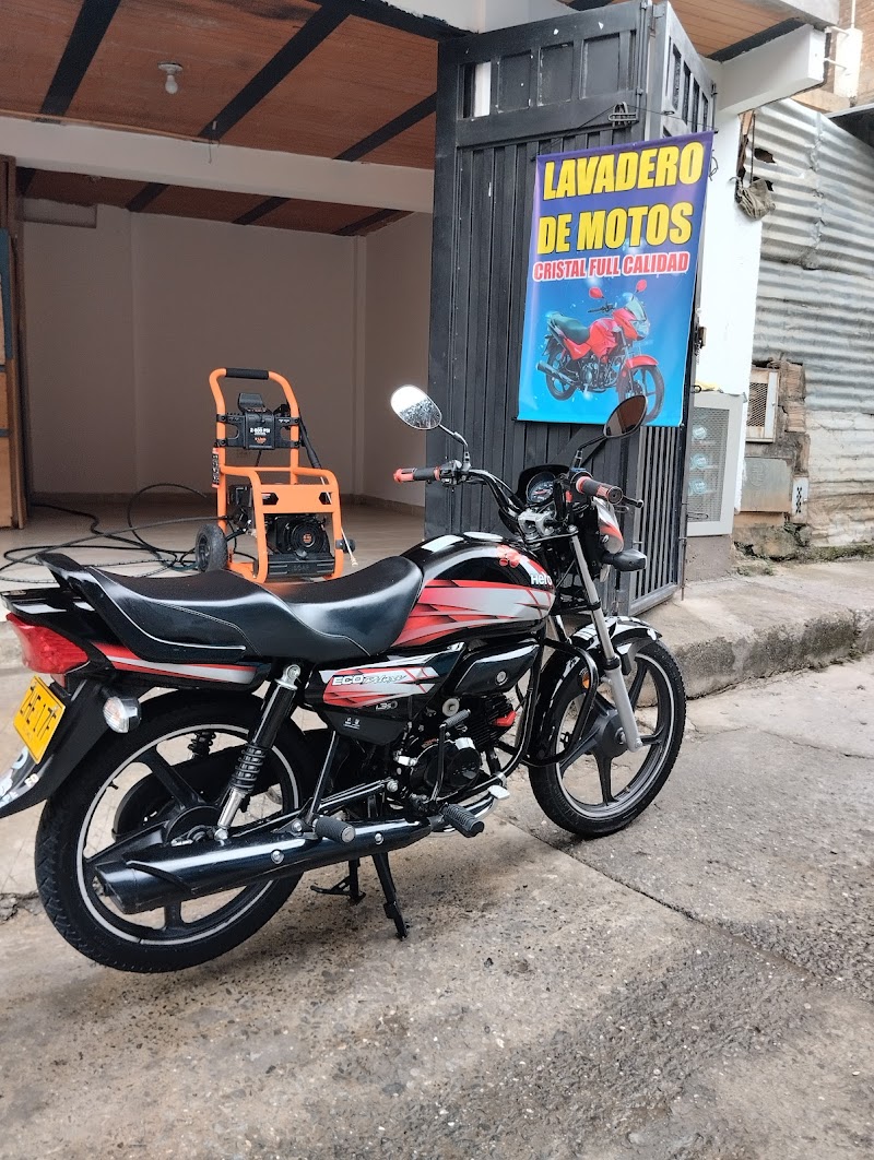 Lavadero de motos Cristal full calidad