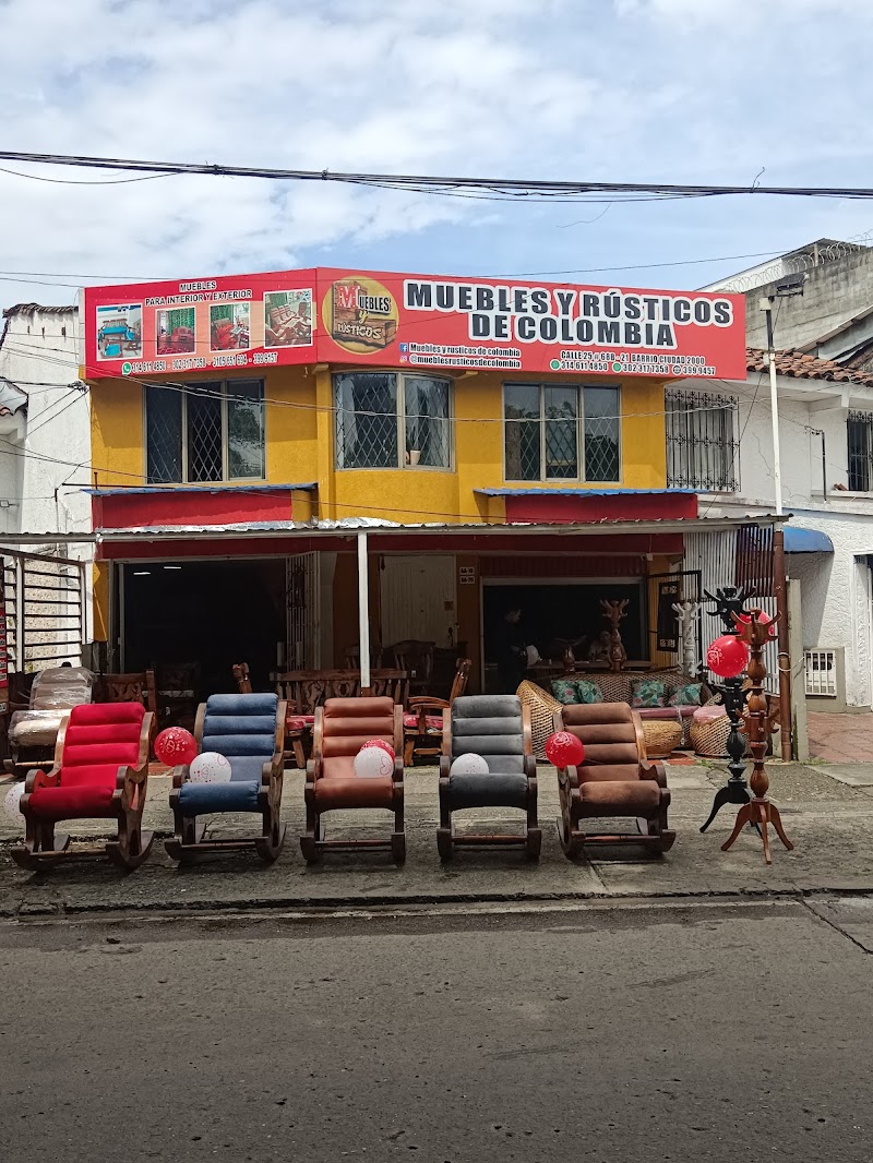 Muebles y rusticos de Colombia