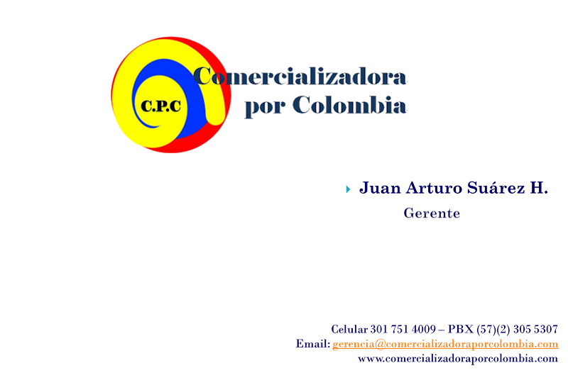 Comercializadora por Colombia