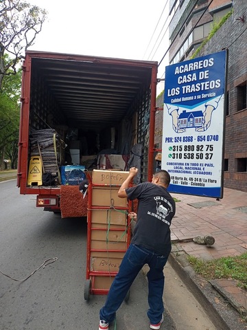 ACARREOS MUDANZAS TRASTEOS CASA DE LOS TRASTEOS EMPRESAS DE TRASTEOS EN CALI Y TODO EL PAIS.