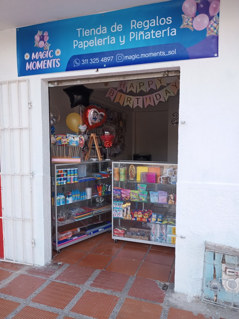 Magic Moments - Regalos, Papelería y Piñatería