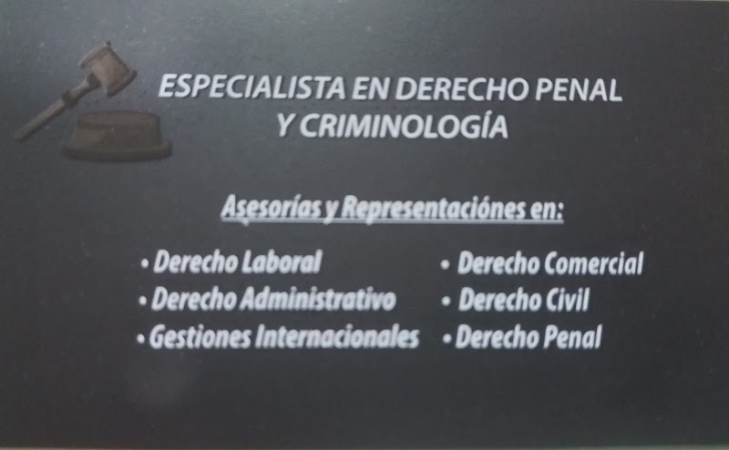 Abogado Penalista Edwin Ballesteros