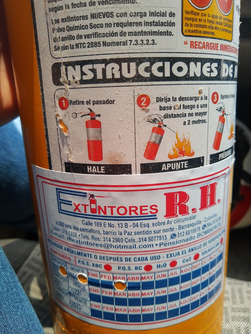 EXTINTORES R.H.