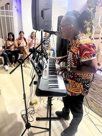 Hombre orquesta en barranquilla