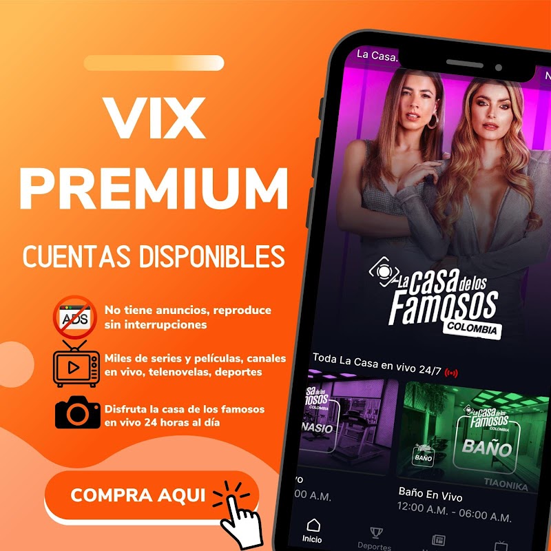 Venta de cuentas y pantallas de las mejores plataformas de streaming