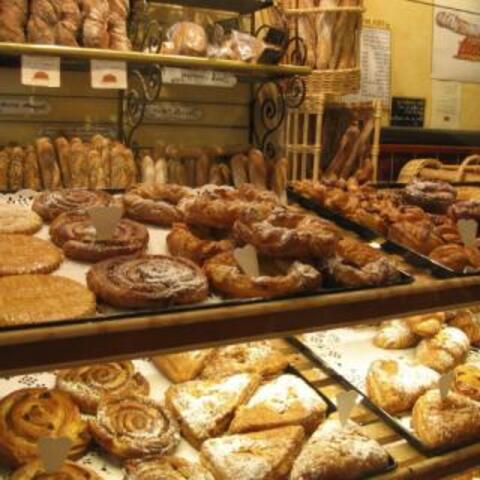 Panadería pan caliente