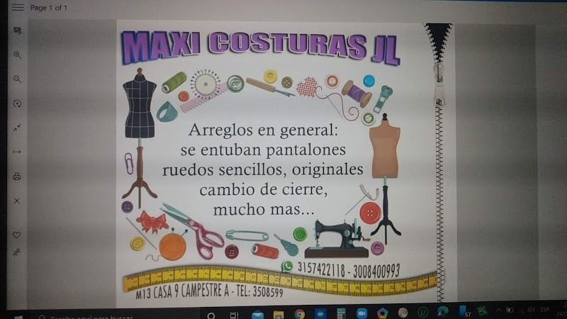 Maxi costuras JL