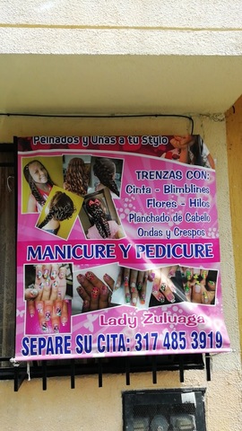 Laddy Zuluaga manicura y pedicura