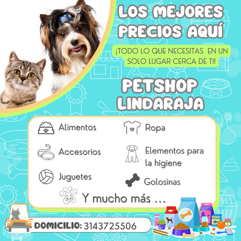 TIENDA DE MASCOTAS LINDARAJA
