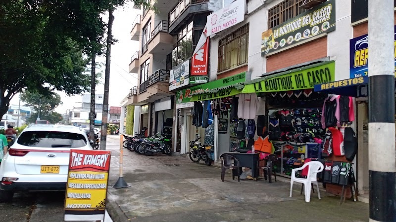 La boutique de los cascos